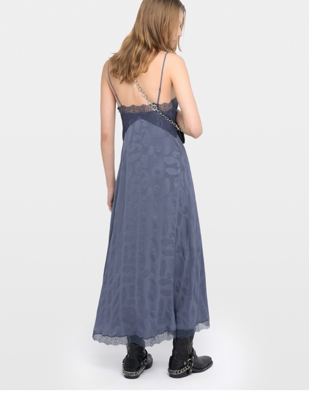 NWT Zadig & Voltaire Silk Dress Size M - Picture 8 of 8